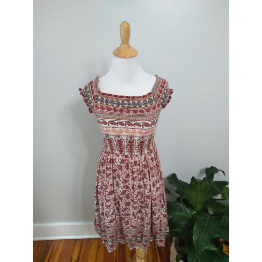 Xhilaration Boho Paisley Dress